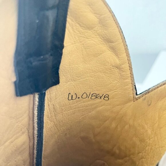 Rod Patrick Mens Cowboy Boots 8.5AA Brown CAYUSE Leather Western Texas A&M Logo - Picture 10 of 12